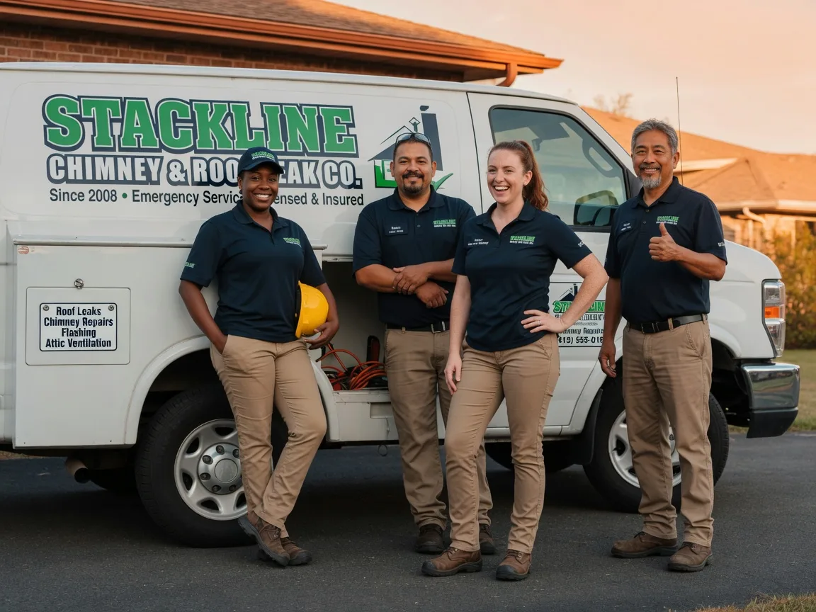 Chimney flashing repair company in Norton Shores, MI